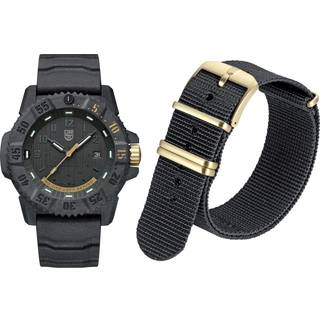 Luminox Master Carbon Seal 3800 Series Black Dial Grey Rubber Strap Men's Watch XS.3805.NOLB.SE