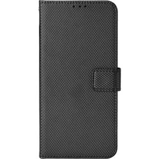 TCL 30 (4G/5G) / 30+ Læder Cover m. Diamant Tekstur - Sort