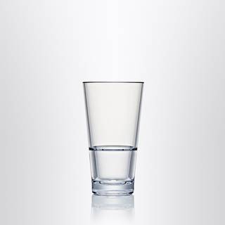 Plastglas Strahl Capella Stack, transparent, 29 cl, 4-pak
