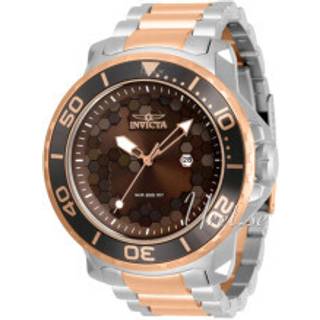 Invicta 30566 Pro Diver Brun/Rosaguldtonet stål Ø52 mm