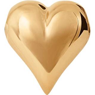 OLE LYNGGAARD COPENHAGEN 18 kt. guld hjertelås, blank