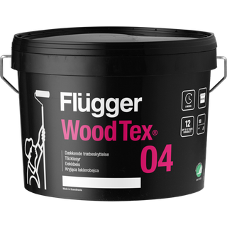 Svanemærket Flügger 04 Wood Tex - Allround Vandig Træbeskyttelse 2,8 L