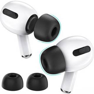 AHASTYLE WG28 1 par øretelefonhætter til Apple AirPods Pro / Pro 2 Memory Foam Replacement Earbuds Tips, str: L