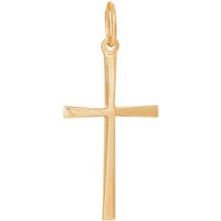 Siersbøl 14kt guldkors 22mm