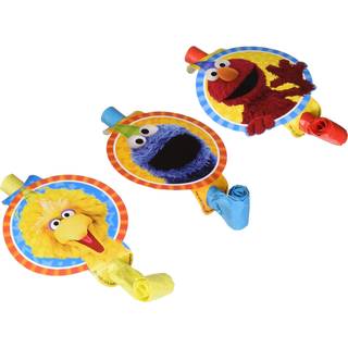 AMSCAN 331672 Blowouts Sesame Street Collection 8 PCS Party Accessory Multicolor 5 """"