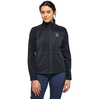 Haglöfs Women's Kaise Mid Jacket Fleecejakke Damer størrelse XL farve sort