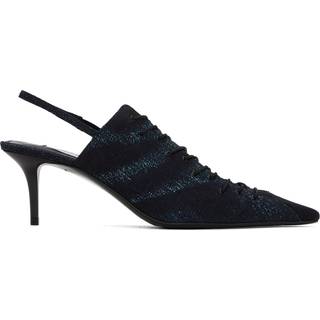 Jimmy Choo &#39;x Jean Paul Gaultier Corset slingback pumps - blue - EU 37