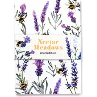 Puckator Nectar Meadows Recycled Paper A5 Notebook - Notesbog