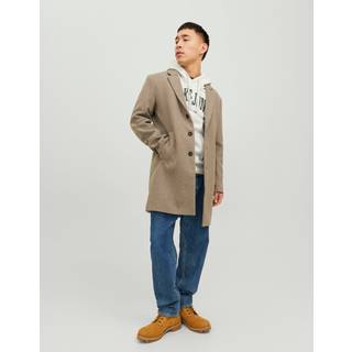 Jack & Jones Morrison Wool Coat Greige