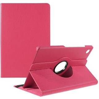 Samsung Galaxy Tab A9+ 360 Roterende Folio Cover - Hot pink
