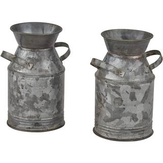 Parkdesign galvaniseret mælk kan salt og peber sæt