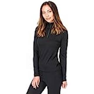 Super.Natural W Base 1/4 Zip 230 36/XS JET BLACK