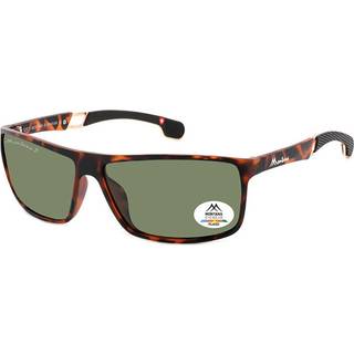 Montana Briller SP319 Polarized SP319A 63 Solbriller Mænd Tortoiseshell - Matte Tortoise - 63mm