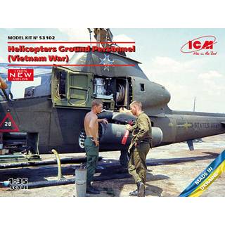 Helicopters Ground Personnel (Vietnam War) (100% new molds)