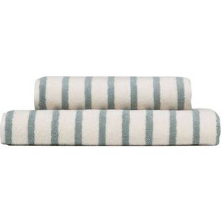 Høie Badehåndklæde Everyday Stripe, Aqua