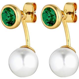 DYRBERG/KERN TONI ØRERING 430108 (Gold, Green, ONESIZE)