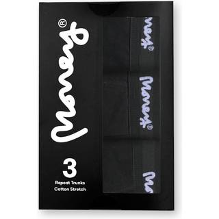 Money 3 Pack Chop Trunks Black