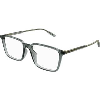Montblanc MB0293OA Asian Fit 004 54 Briller Mænd Krystalklar - Transparent Grey - 54mm