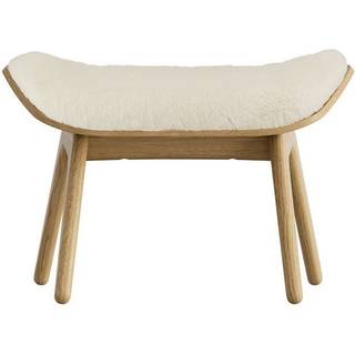 Umage The Reader Ottoman - Teddy white - Lys eg