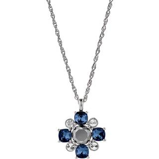DYRBERG/KERN SASSI HALSKÆDE 430119 (Silver, Blue, ONESIZE)