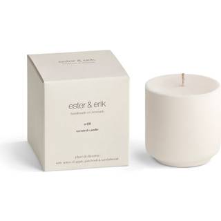 ester & erik plum & davana duftlys Genopfyldning 220 g - 220 g