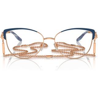 Ralph Lauren Kvinde RL5123 9460 Optiske stel Metal Blå Transparent Cat Eye Normal