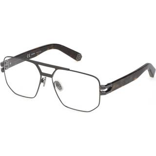 Philipp Plein VPP022M 0584 58 Briller Mænd Grå - Grey - 58mm