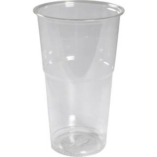 Plastikglas, PLA, Klar, 40 cl, 50 stk.