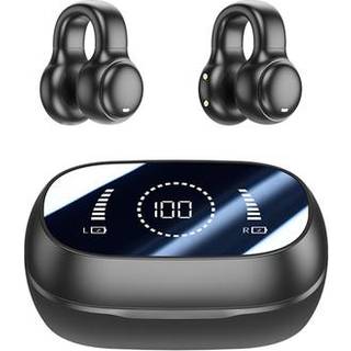 M47 Earclip Bone Conduction Trådløse Hovedtelefoner – Open-Ear, Bluetooth 5.3 - Sort
