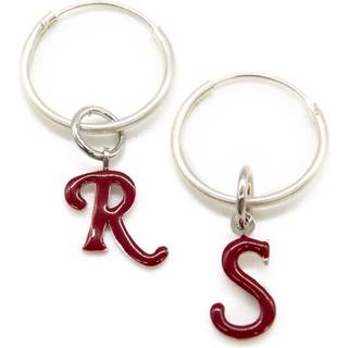 R+S Earrings in Red - OS
