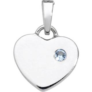 Schneider Basic Anhänger - Silber - Herz Blau - SK31 - blau