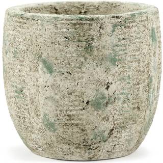 Serax Rustic krukke striber S 16,5 cm Grey