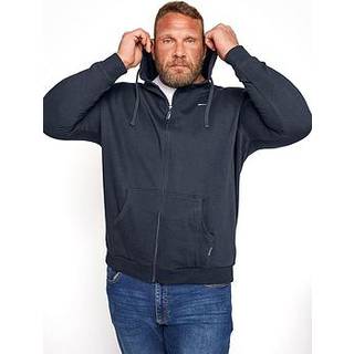 BadRhino Big & Tall BadRhino Big & Tall Blue Essential Zip-Up Hoodie