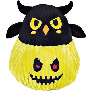 Halloween Hundespielzeug Kürbis mit Eule