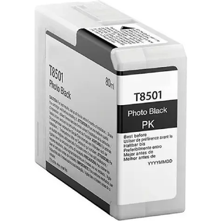 Kompatibel blækpatron Epson T8501 - C13T850100 sort 80 ml
