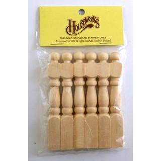 Dollhouse Miniature Newel Posts