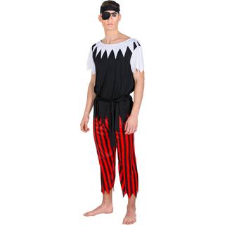 Piratkongen Piratus kostume - S
