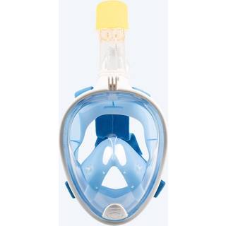 Watery fullface dykkermaske til voksne - Oxygen - Blå - Fullface dykkermasker