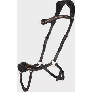 QHP BIDLØS TRENSE ANATOMICAL - SORT - Pony
