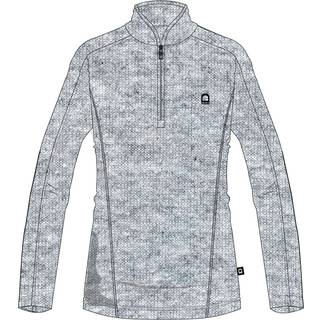 EQ TEEN Axon langærmet bluse - Grey - 140