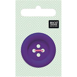 Knopf violett matt 3,4cm - Violett Matt