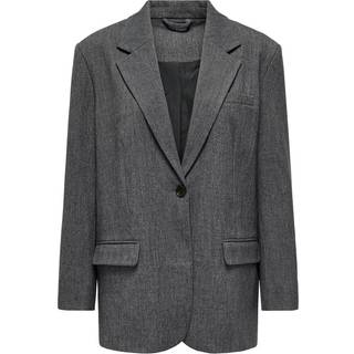 ONLY dame blazer ONLELISE - Dark grey melange - 40