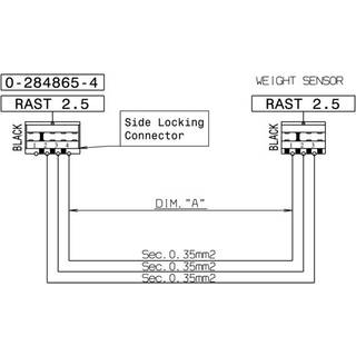Electrolux sele, vægt, føler, 2290mm 140044476038