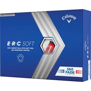 Callaway ERC Soft Triple Track 360 Fade Golfbolde - White