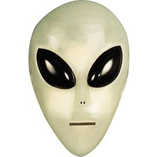 Glow in the Dark Alien Maske
