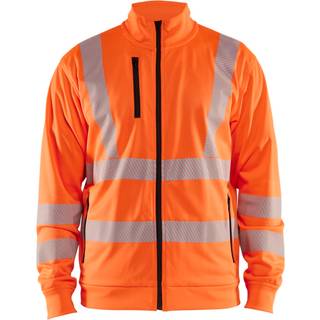 Blåkläder 3563 High vis Sweatshirt Full zip / High vis Sweatshirt Full zip - M - High Vis Orange