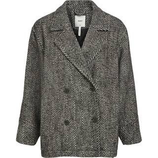 Object - Objnilla Oversize Wool Jacket - Damejakker - Black - 40