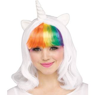 Einhorn Regenbogen Perücke