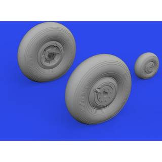 Hurricane Mk.II wheels 1/32 REVELL
