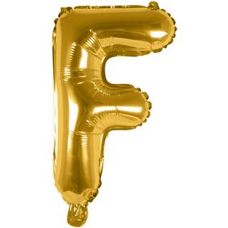 Folienballon Buchstabe gold 36cm